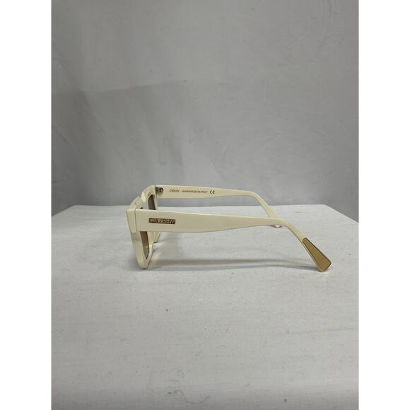 Gia Borghini x Rhw 'Sunnies' White Sunglass Size OS - Picture 3 of 5